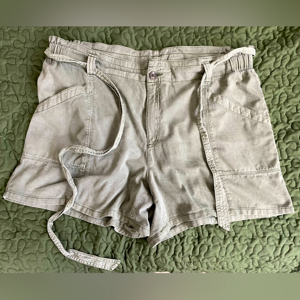 Green shorts